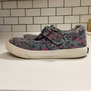 Keds floral toddler 8.5 girls tennis shoe sneaker